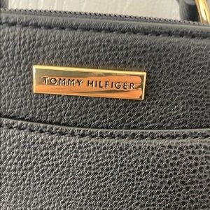 Tommy Hilfiger Black Bag with Gold Details